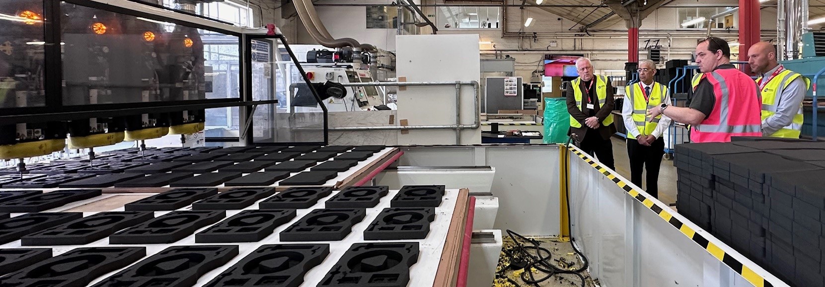 Kewell Converters invite members from the UK Gasket & Sealing Association to a factory tour