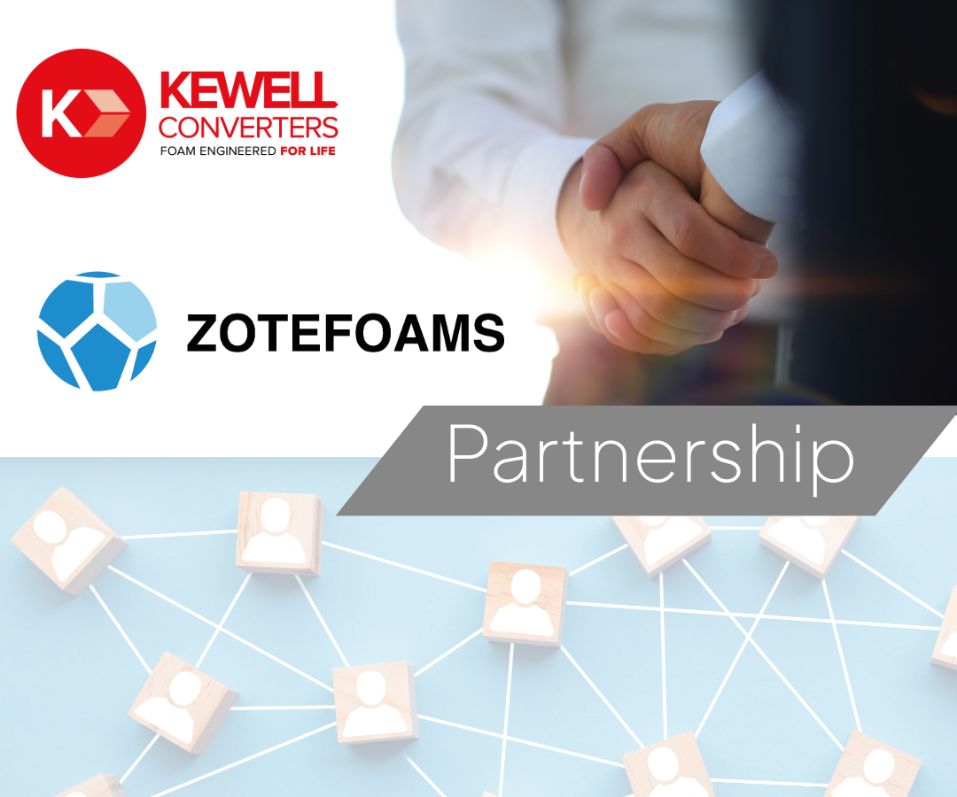 Kewell Converters and Zotefoams: a long-standing partnership driving innovation in foam fabrication